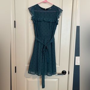 Polka Dot Mini Dress - Size Small